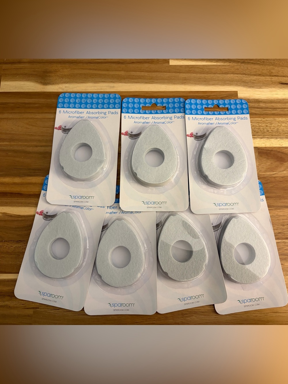 NWT: Lot of seven packs of SpaRoom microfiber absorbing pads
